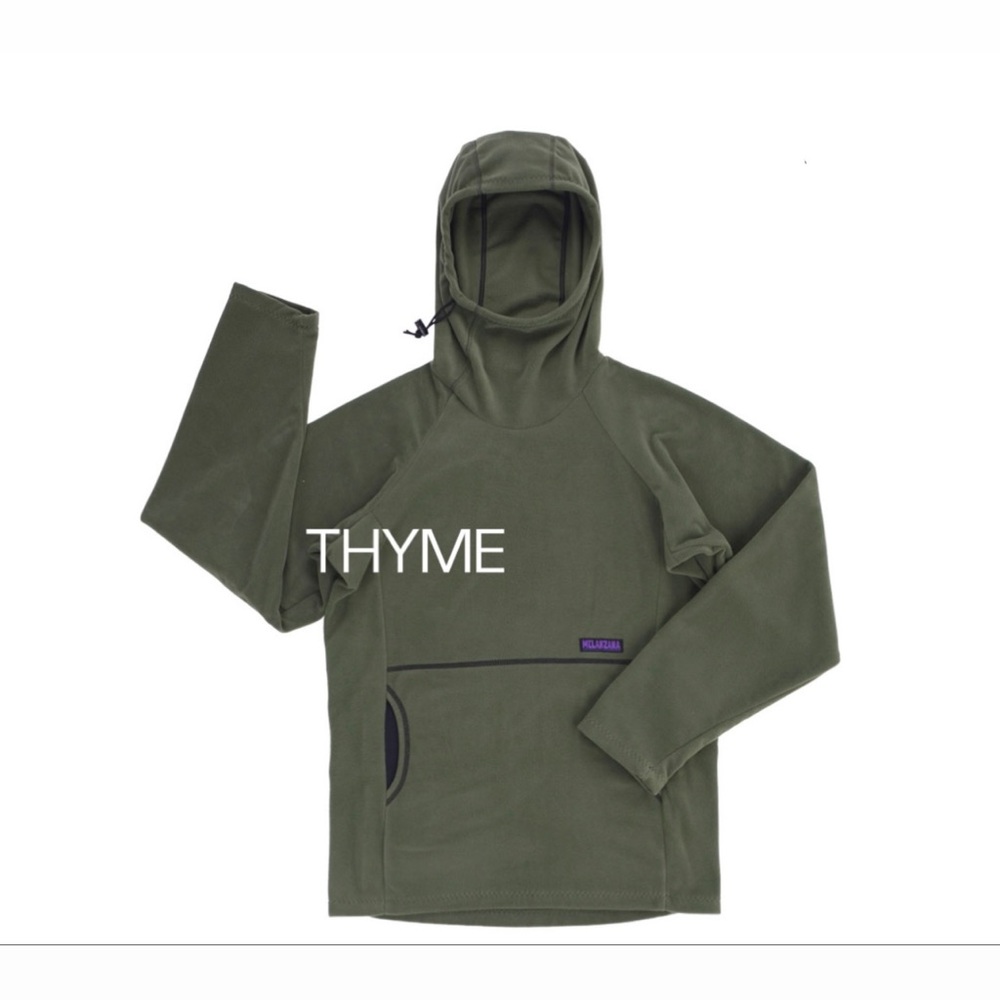 Melanzana women’s windpro hoodie in thyme, size XL